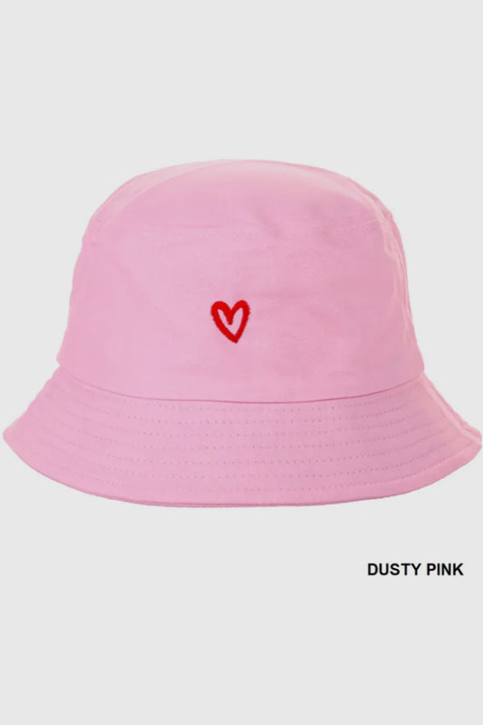 Bucket Hat Dusty Pink