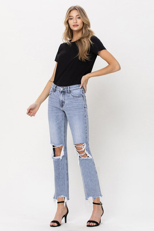 Charleston 90's Straight Crop Jeans