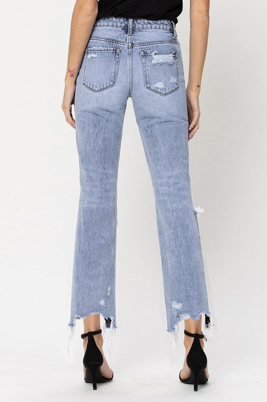 Charleston 90's Straight Crop Jeans
