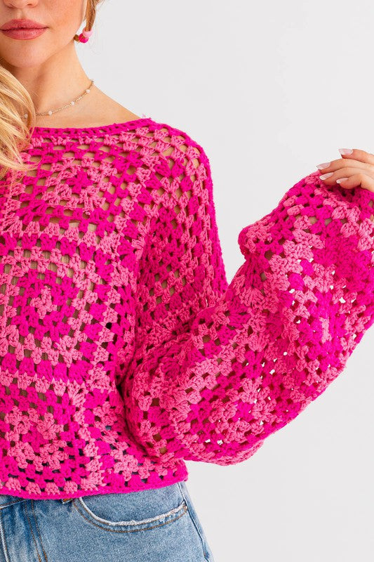 Bella Crochet Top