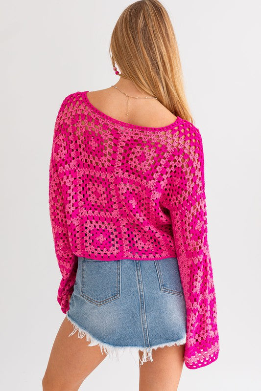 Bella Crochet Top