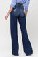 Denver Distressed Wide Leg Jeans
