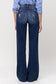 Denver Distressed Wide Leg Jeans