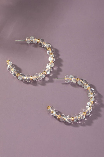 Glass Bead Earrings