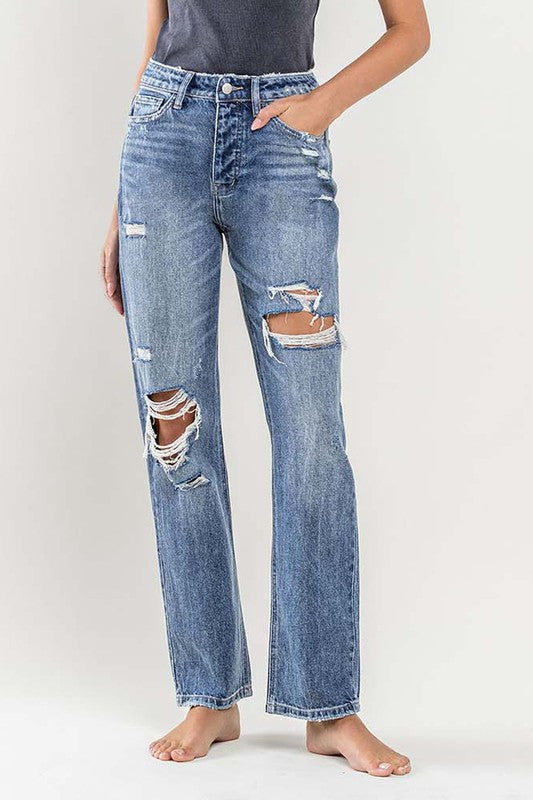 Houston 90'S Vintage Slim Straight Jean