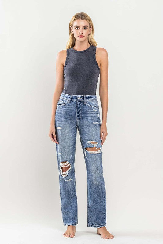Houston 90'S Vintage Slim Straight Jean