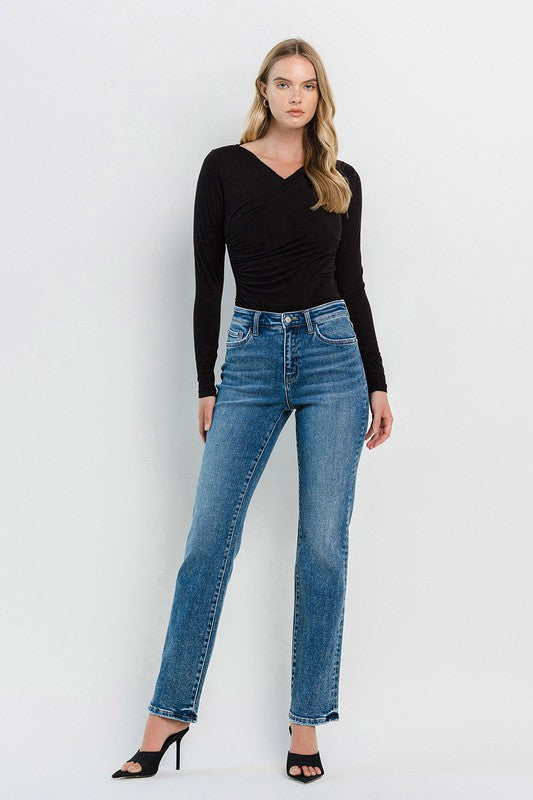 Matilda High Rise Straight Jeans