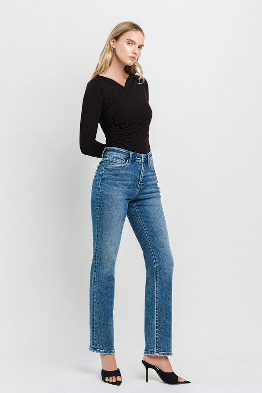 Matilda High Rise Straight Jeans
