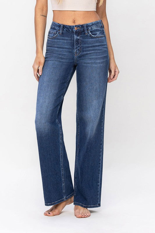 James High Rise Loose Fit Jeans