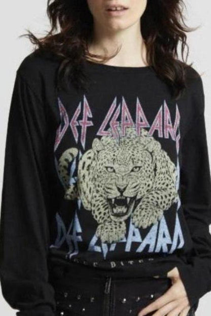 Def Leppard Love Bites Long Sleeve Tee