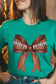 Coquette Football Bow Graphic T Shirts